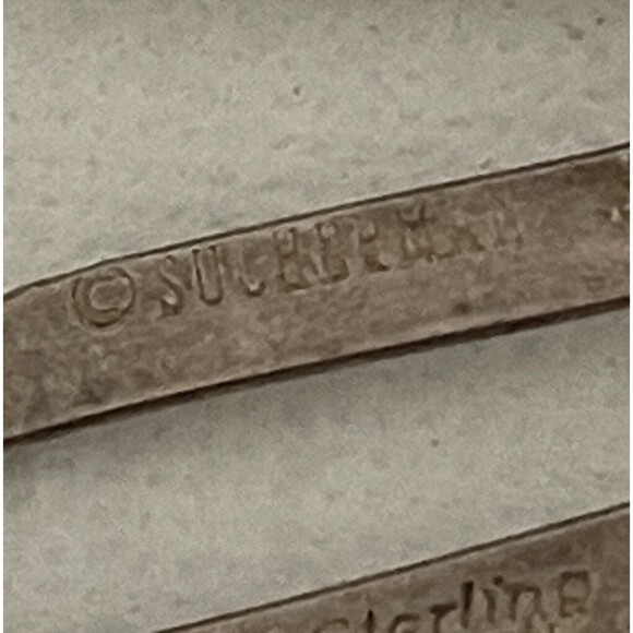 vintage sterling silver hand made pin by Barbara Sucherman - Picture 4 of 6